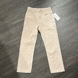 H&M womens beige jeans